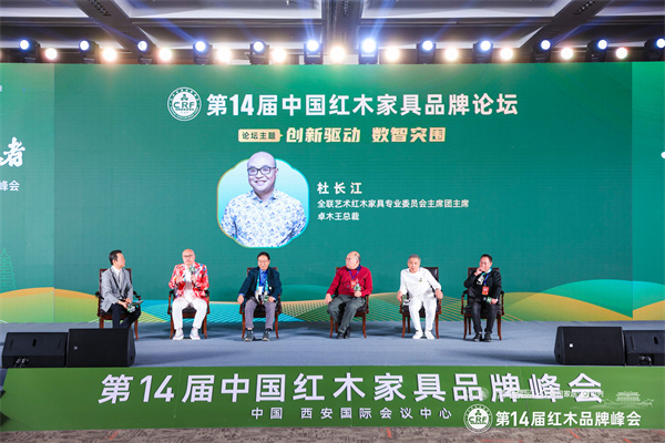 卓木王總裁杜長江在“創(chuàng)新驅(qū)動，數(shù)智突圍”主題論壇上發(fā)表看法