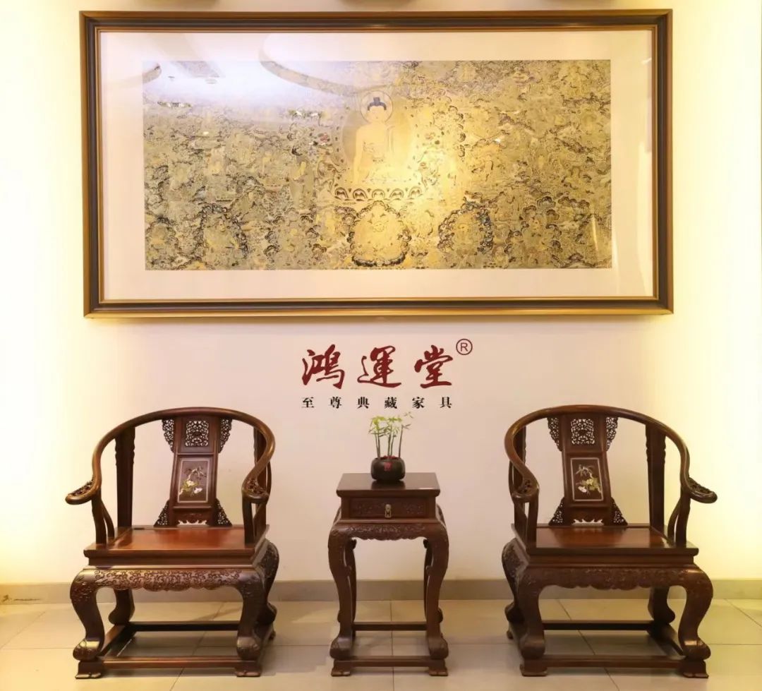 精品推薦：大紅酸枝百寶嵌皇宮椅，看得見的流光溢彩！