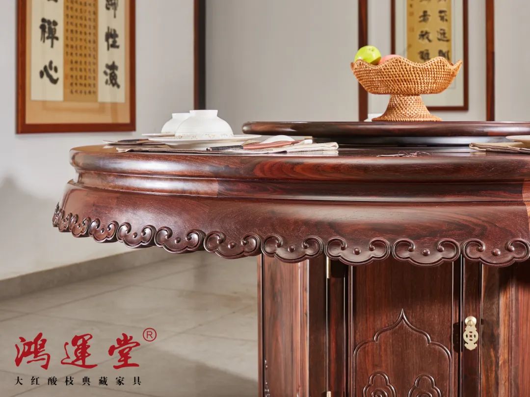 元旦特輯 | 一張紅木餐桌，為相聚添“好味”！